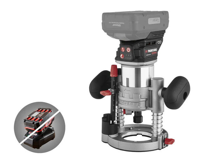 PMFAP 20-Li PARKSIDE PERFORMANCE® Fraiseuse multifonction sans fil, 20 V